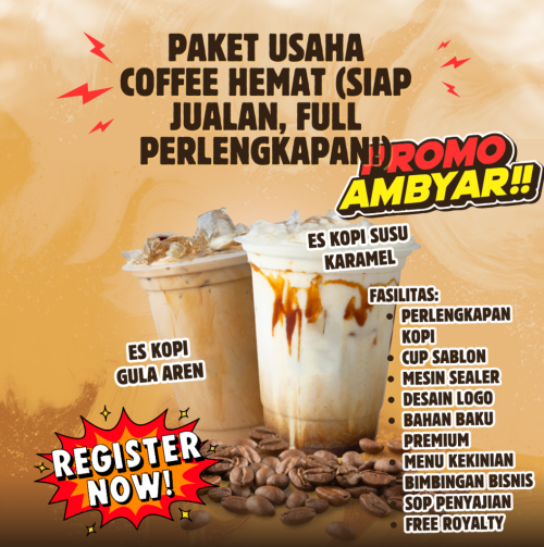 Cokelat Foto Promosi Menu Minuman Kopi Video Seluler (1080 x 1080 piksel) (3)
