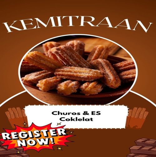 Coklat & Putih Minimalis Promosi Makanan Churros Cerita Instagram (1)
