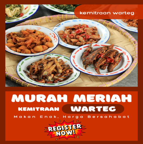 Merah Putih Sederhana Warteg Murah Meriah Flyer (1)