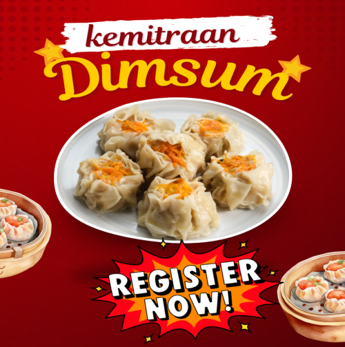 Yellow & Red Minimalist Food Promotion Dim sum Instagram Post (1)